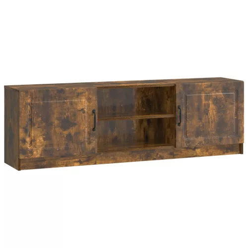 vidaXL TV szekrény Füstös Tölgy 150 x 31 x 47 cm Szerelt Fa