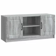   vidaXL TV szekrény Szürke Sonoma 102 x 34,5 x 47 cm Szerelt Fa