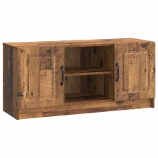 vidaXL TV szekrény Antik Fa 102 x 34,5 x 47 cm Szerelt Fa