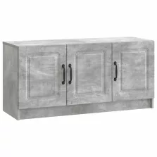   vidaXL TV szekrény Betonszürke 99 x 34,5 x 47 cm Szerelt Fa