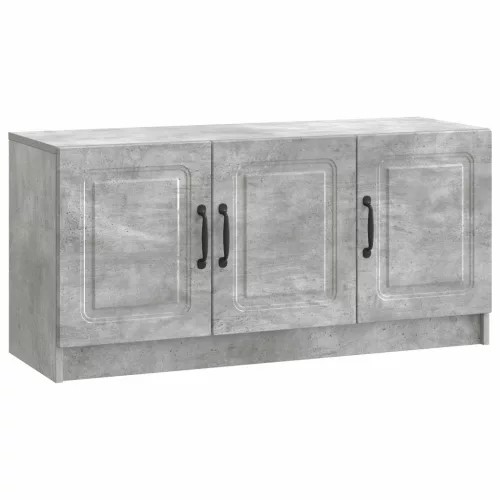 vidaXL TV szekrény Betonszürke 99 x 34,5 x 47 cm Szerelt Fa