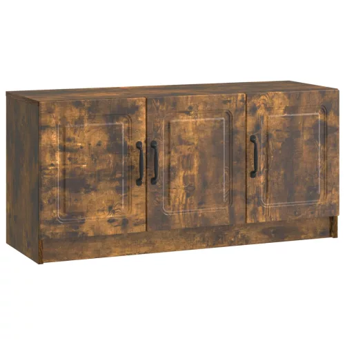 vidaXL TV szekrény Füstös Tölgy 99 x 34,5 x 47 cm Szerelt Fa