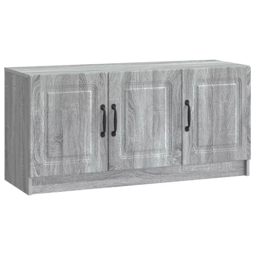 vidaXL TV szekrény Szürke Sonoma 99 x 34,5 x 47 cm Szerelt Fa