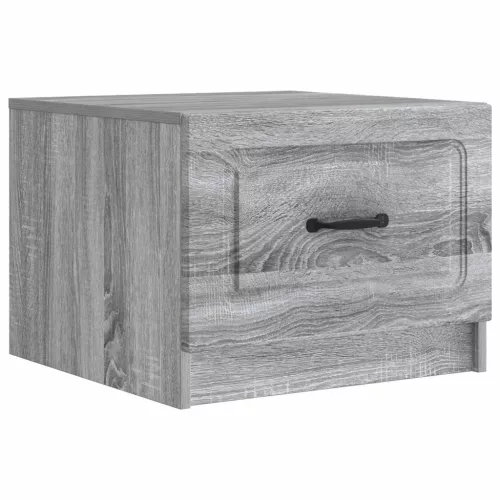 vidaXL Dohányzóasztal fiókkal Szürke Sonoma 49 x 50 x 37 cm Szerelt Fa