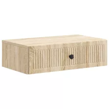   vidaXL Fali oldaltábla Sonoma Tölgy 59 x 34,5 x 17 cm Szerelt Fa