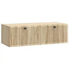   vidaXL Fali TV szekrény Sonoma Tölgy 98 x 41 x 30 cm Szerelt Fa