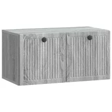   vidaXL Fali TV szekrény Szürke Sonoma 59,5 x 31 x 30 cm Szerelt Fa