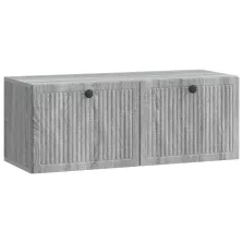   vidaXL Fali TV szekrény Szürke Sonoma 78,5 x 31 x 30 cm Szerelt Fa