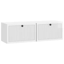   vidaXL Fali TV szekrény Magasfényű Fehér 98 x 31 x 30 cm Szerelt Fa