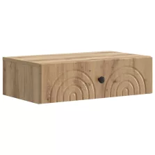   vidaXL Fali oldaltábla Kézműves Tölgy 59 x 34,5 x 17 cm Szerelt Fa