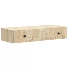   vidaXL Fali oldaltábla Sonoma Tölgy 87,5 x 34,5 x 17 cm Szerelt Fa
