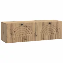   vidaXL Fali TV szekrény Kézműves Tölgy 98 x 31 x 30 cm Szerelt Fa