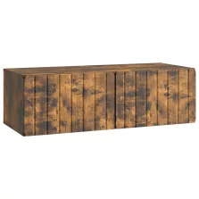  vidaXL Fali TV szekrény Füstös Tölgy 98 x 41 x 30 cm Szerelt Fa