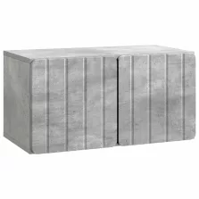   vidaXL Fali TV szekrény Betonszürke 59,5 x 31 x 30 cm Szerelt Fa