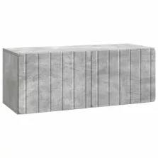   vidaXL Fali TV szekrény Betonszürke 78,5 x 31 x 30 cm Szerelt Fa