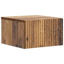   vidaXL Fali éjjeli szekrény Antik Fa 33 x 34,5 x 20 cm Szerelt Fa