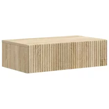   vidaXL Fali oldaltábla Sonoma Tölgy 59 x 34,5 x 17 cm Szerelt Fa
