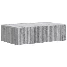   vidaXL Fali oldaltábla Szürke Sonoma 59 x 34,5 x 17 cm Szerelt Fa