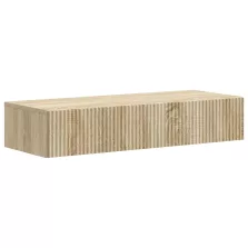   vidaXL Fali oldaltábla Sonoma Tölgy 87,5 x 34,5 x 17 cm Szerelt Fa
