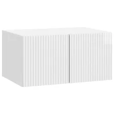   vidaXL Fali TV szekrény Magasfényű Fehér 59,5 x 41 x 30 cm Szerelt Fa