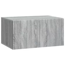   vidaXL Fali TV szekrény Szürke Sonoma 59,5 x 41 x 30 cm Szerelt Fa