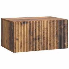   vidaXL Fali TV szekrény Antik Fa 59,5 x 41 x 30 cm Szerelt Fa