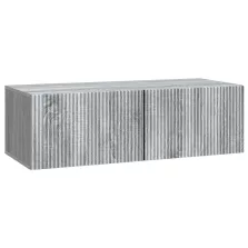   vidaXL Fali TV szekrény Szürke Sonoma 98 x 41 x 30 cm Szerelt Fa