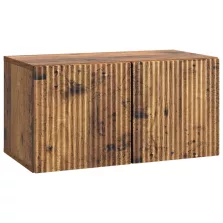   vidaXL Fali TV szekrény Antik Fa 59,5 x 31 x 30 cm Szerelt Fa