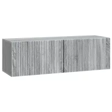   vidaXL Fali TV szekrény Szürke Sonoma 98 x 31 x 30 cm Szerelt Fa