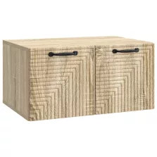   vidaXL Fali TV szekrény Sonoma Tölgy 59,5 x 41 x 30 cm Szerelt Fa