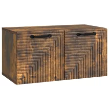   vidaXL Fali TV szekrény Füstös Tölgy 59,5 x 31 x 30 cm Szerelt Fa