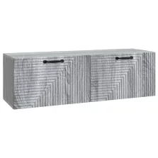   vidaXL Fali TV szekrény Szürke Sonoma 98 x 31 x 30 cm Szerelt Fa