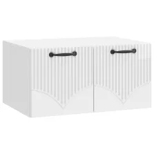   vidaXL Fali TV szekrény Magasfényű Fehér 59,5 x 41 x 30 cm Szerelt Fa