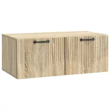   vidaXL Fali TV szekrény Sonoma Tölgy 78,5 x 41 x 30 cm Szerelt Fa