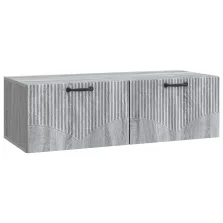   vidaXL Fali TV szekrény Szürke Sonoma 98 x 41 x 30 cm Szerelt Fa
