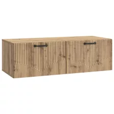   vidaXL Fali TV szekrény Kézműves Tölgy 98 x 41 x 30 cm Szerelt Fa