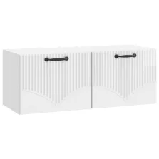   vidaXL Fali TV szekrény Magasfényű Fehér 78,5 x 31 x 30 cm Szerelt Fa