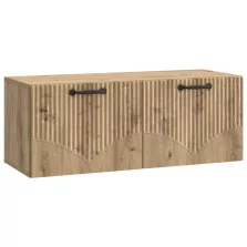   vidaXL Fali TV szekrény Kézműves Tölgy 78,5 x 31 x 30 cm Szerelt Fa