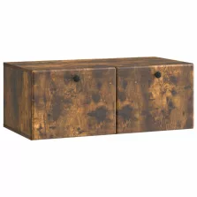   vidaXL Fali TV szekrény Füstös Tölgy 78,5 x 41 x 30 cm Szerelt Fa