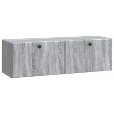   vidaXL Fali TV szekrény Szürke Sonoma 98 x 31 x 30 cm Szerelt Fa