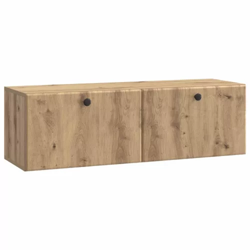 vidaXL Fali TV szekrény Kézműves Tölgy 98 x 31 x 30 cm Szerelt Fa