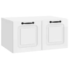   vidaXL Fali TV szekrény Magasfényű Fehér 59,5 x 41 x 30 cm Szerelt Fa