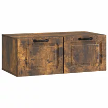   vidaXL Fali TV szekrény Füstös Tölgy 78,5 x 41 x 30 cm Szerelt Fa