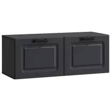 vidaXL Fali TV szekrény Fekete 78,5 x 31 x 30 cm Szerelt Fa