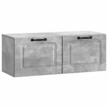   vidaXL Fali TV szekrény Betonszürke 78,5 x 31 x 30 cm Szerelt Fa