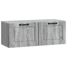   vidaXL Fali TV szekrény Szürke Sonoma 78,5 x 31 x 30 cm Szerelt Fa