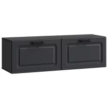 vidaXL Fali TV szekrény Fekete 98 x 31 x 30 cm Szerelt Fa