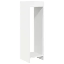   vidaXL Növényállvány Fehér 30 x 30 x 100 cm Mérnöki fa