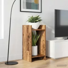   vidaXL Növényállvány 2 pcs Öreg fa 30 x 30 x 60 cm Mérnöki fa