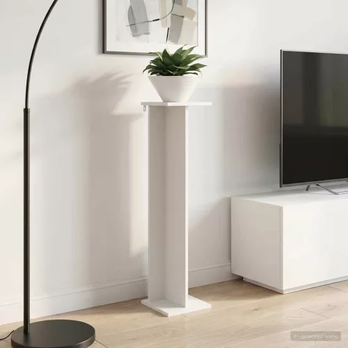 vidaXL Növényállvány 2 pcs Fehér 25 x 25,5 x 100,5 cm Mérnöki fa